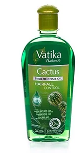 Dabur Olejek do włosów Kaktus - Vatika Cactus Enriched Hair Oil Olejek do włosów Kaktus - Vatika Cactus Enriched Hair Oil - Olejki do ciała i włosów - miniaturka - grafika 3