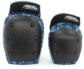 Ochraniacze - Rekd REKD Youth Heavy Duty zestaw ochraniaczy Blue RKD550BLK/BL - miniaturka - grafika 1