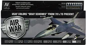 Maty do nauki czystości - Vallejo acrylicos vallejo zestaw na prezent "model Air (" szary USAF systemów firmy 70 's VJ71156 - miniaturka - grafika 1