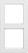 Klawisze i ramki - Berker Q1 biały ramka 2 B_10126089 - miniaturka - grafika 1
