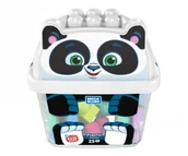 Klocki - Mega Bloks Pojemnik z klockami Panda GCT47 - miniaturka - grafika 1