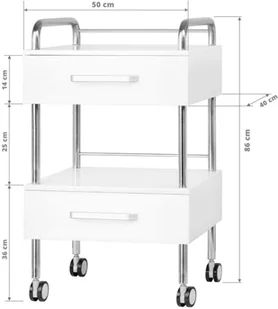 ACTIVESHOP POMOCNIK PODOLOGICZNY 6051 BIAŁY 138009 [16986879] - Meble kosmetyczne - miniaturka - grafika 11