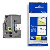Brother Tama laminowana TZ-S241 18mm - czarny nadruk/białe tło TZe-S241 - Akcesoria do kas i terminali - miniaturka - grafika 5