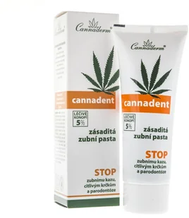 Cannaderm Konopna pasta do zębów CANNADENT - Pasty do zębów - miniaturka - grafika 3
