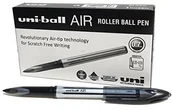Pióra kulkowe - uni-ball Uni-Ball rollerball Pen "Air UBA-188l", czarny (12 sztuk) 190504000 - miniaturka - grafika 1