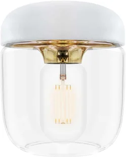 Vita Copenhagen Lampa wisząca Acorn, 2-punktowa, biel i mosiądz - Lampy sufitowe - miniaturka - grafika 4