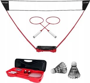 Zestaw Do Badmintona 4w1 Siatka Walizka Rakietki - Badminton - miniaturka - grafika 2