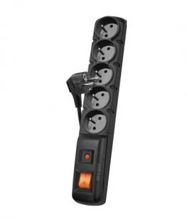 HSK Data Listwa zasilajca 51.5 m czarna ACARF5-CZARNY - Listwy zasilające - miniaturka - grafika 2