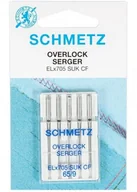 Akcesoria i części do maszyn do szycia - Schmetz Igły półpłaskie ELx705 SUK CF do coverloków domowych 5x65 ELx705 SUK CF VJS - miniaturka - grafika 1