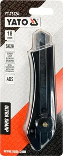 Yato NOŻYK Z OSTRZEM ŁAMANYM 18MM SK2H YT-75124 - Nożyce i noże - miniaturka - grafika 3