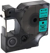 Etykiety do drukarek - Dymo strefadrukarek.pl Taśma D1 53719 24mm x 7m zielona czarny nadruk - zamiennik | OSZCZĘDZAJ DO 80% - ZADZWOŃ! 730811399 PROMOCJA! D1-53719 - miniaturka - grafika 1