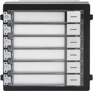 Vidos Moduł wywołania 6 przycisków) ONE A2000-N A2000-N - Akcesoria do domofonów i wideodomofonów - miniaturka - grafika 2