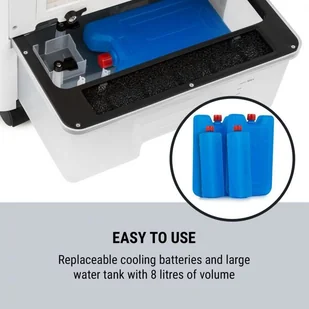 OneConcept OneConcept Freeze Me schładzacz powietrza klimator wentylator 65W 400m/h  3 prędkości wiatru pilot ACO3- - Klimatory - miniaturka - grafika 6