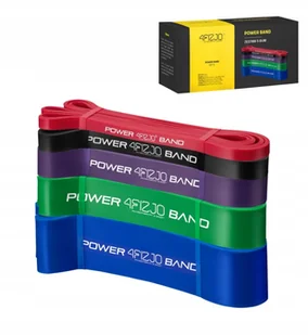 Zestaw Taśm Gum Do Ćwiczeń Rozciągania P07 4FIZJO - Gumy, taśmy, ekspandery - miniaturka - grafika 4