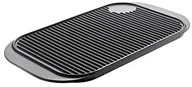 Patelnie - Berndes 034120 żeliwa grill blat, 48,5 x 26,5 cm, czarny 034120 - miniaturka - grafika 1