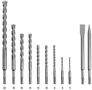 TROTEC Zestaw wierteł i dłut, 11-częściowy - Akcesoria do elektronarzędzi - miniaturka - grafika 5