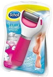 Scholl RECKITT BENCKISER (POLAND) S.A. 3. Velvet Smooth elektroniczny pilnik różowy do stóp z kryształkami diamentów 9074827 - Pielęgnacja stóp - miniaturka - grafika 2