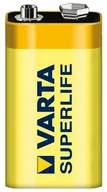 Baterie i akcesoria - Varta Varta 2022 - 1 szt. Baterii cynkowo-węglowej SUPERLIFE 9V - miniaturka - grafika 1