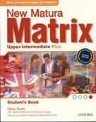 Książki do nauki języka angielskiego - Gude Kathy New matura matrix upper-intermediate plus lo student's book język angielski - miniaturka - grafika 1