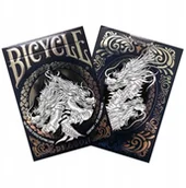 Zestawy do pokera - Bicycle: Dragon White - karty do gry - miniaturka - grafika 1
