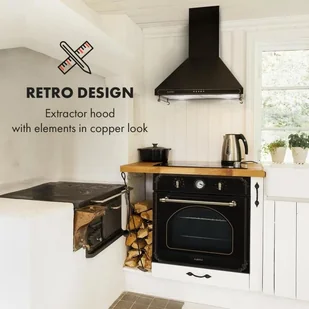 Klarstein Victoria 60 Czarny (DSM-Victoria-BLACK) - Okapy kuchenne - miniaturka - grafika 3