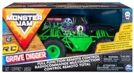 Zabawki zdalnie sterowane - Spin Master Monster Jam 1:24 na radio GRAVEDIGGER 6044955 - miniaturka - grafika 1
