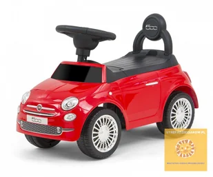 Milly Mally Pojazd Fiat 500 Red STREFADZIECIAKOW.PL 3030 - Jeździki dla dzieci - miniaturka - grafika 7