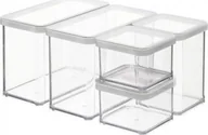 Pojemniki kuchenne - Rotho Zestaw pojemników kuchennych LOFT 1160300090 - miniaturka - grafika 1
