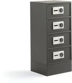 Sejfy i kasy pancerne - AJ Sejf osobisty 4 przegrody zamek elektroniczny 134631 - miniaturka - grafika 1