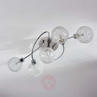 Lampenwelt Fantazyjna lampa sufitowa LED Ticino - Lampy sufitowe - miniaturka - grafika 2