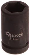 Pozostałe wyposażenie warsztatu - GEKO Nasadka udarowa 1" 30mm czarna 50) - miniaturka - grafika 1