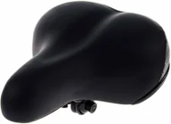 Siodełka rowerowe i akcesoria - Selle Mio Siodło City Mio SM-1000 H-E czarne, tył szary z jarzemkiem 320139 - miniaturka - grafika 1