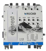 Wzmacniacze antenowe - Alcad Wzmacniacz Alcad WWK FM BIII/VHF 3xUHF CA-643 LTE WZALCAD-CA643 - miniaturka - grafika 1