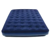 Materace dmuchane i koła do pływania - Happy People łóżko dla gości, błękit królewski, 200 X 154 X 22, 78004 78004 - miniaturka - grafika 1
