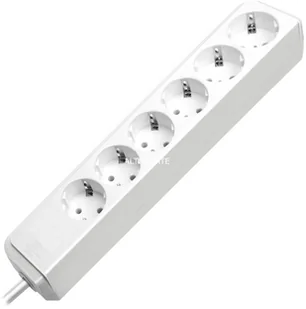 Brennenstuhl Listwa zasilająca Eco biały 6x - 1159420015 - Listwy zasilające - miniaturka - grafika 2