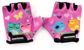 Akcesoria rowerowe - Meteor Markartur Kids owl rękawiczki rowerowe rozmiar XS 17 cm - miniaturka - grafika 1
