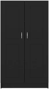 VidaXL Szafka na książki, czarna, 82,5 x 30,5 x 150 cm, płyta wiórowa 802724 VidaXL - Regały - miniaturka - grafika 6