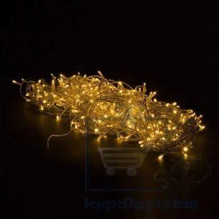 VOLTRONIC Świąteczne oświetlenie LED 10 m - ciepłe białe 100 LED + pilot BATERIE - Oświetlenie świąteczne - miniaturka - grafika 4