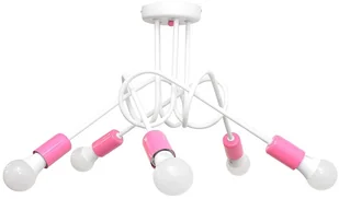 Helam Żyrandol natynkowy OXFORD 5xE27/60W/230V - Lampy sufitowe - miniaturka - grafika 4