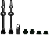 Części rowerowe - Muc-Off Muc-Off V2 Tubeless Valve Kit 80mm, czarny  2022 Zawory do systemu bezdętkowego MU-TIR-2051/1/80 - miniaturka - grafika 1