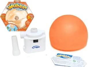 Pozostali Bańkopiłka Super Elastyczna Wubble z Pompką Pomarańczowa 72063 72060 D15a*C3c*C5c*C6d*B4C*A15A*b7c*b9a - Bańki mydlane - miniaturka - grafika 3