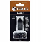 Piłka nożna - Fox Gwizdek 40 Classic ze sznurkiem 115 dB sznurek - miniaturka - grafika 1