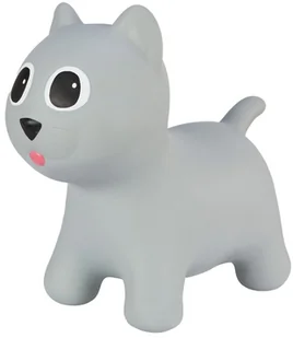 TOOTINY Skoczek Kotek szary GXP-699167 - Skoczki dla dzieci - miniaturka - grafika 2