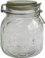 Pozostałe akcesoria do uprawy roślin - Biowin Słój beczkowy zdobiony z zamknięciem 1,2l - miniaturka - grafika 1