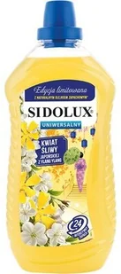 Sidolux Płyn do mycia podłóg Uniwersalny Kwiat Śliwy Japońskiej Z Ylang Ylang 1000 ml - Środki do podłóg i mebli - miniaturka - grafika 2