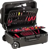 Narzędzia warsztatowe - Gt-Line GT-Line n.m. wheelspel walizka narzędziowa, wykonany z polietylenu o elastycznej tkaniny, 453 X 345 X 185 MM, czarny N.M.WHEELSPEL - miniaturka - grafika 1