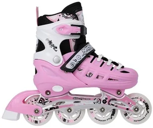 Nils EXTREME NH10905 4w1 ROŻOWE ROZM. M(35-38) ŁYŻWOROLKI Z WYM. PŁOZĄ HOKEJOWĄ EXTREME 16-25-030 - Rolki - miniaturka - grafika 8