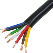 Przewody elektryczne - Conotech kabel samochodowy przyczep YLYs 7x1 1m 24V - miniaturka - grafika 1