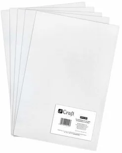 DP CRAFT Filc poliestrowy A4, 5 szt. white (DPFC-001) - Dekoratorstwo - miniaturka - grafika 3