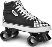 Rolki - Roces wrotki Ollie Check Black/White 35 - miniaturka - grafika 1